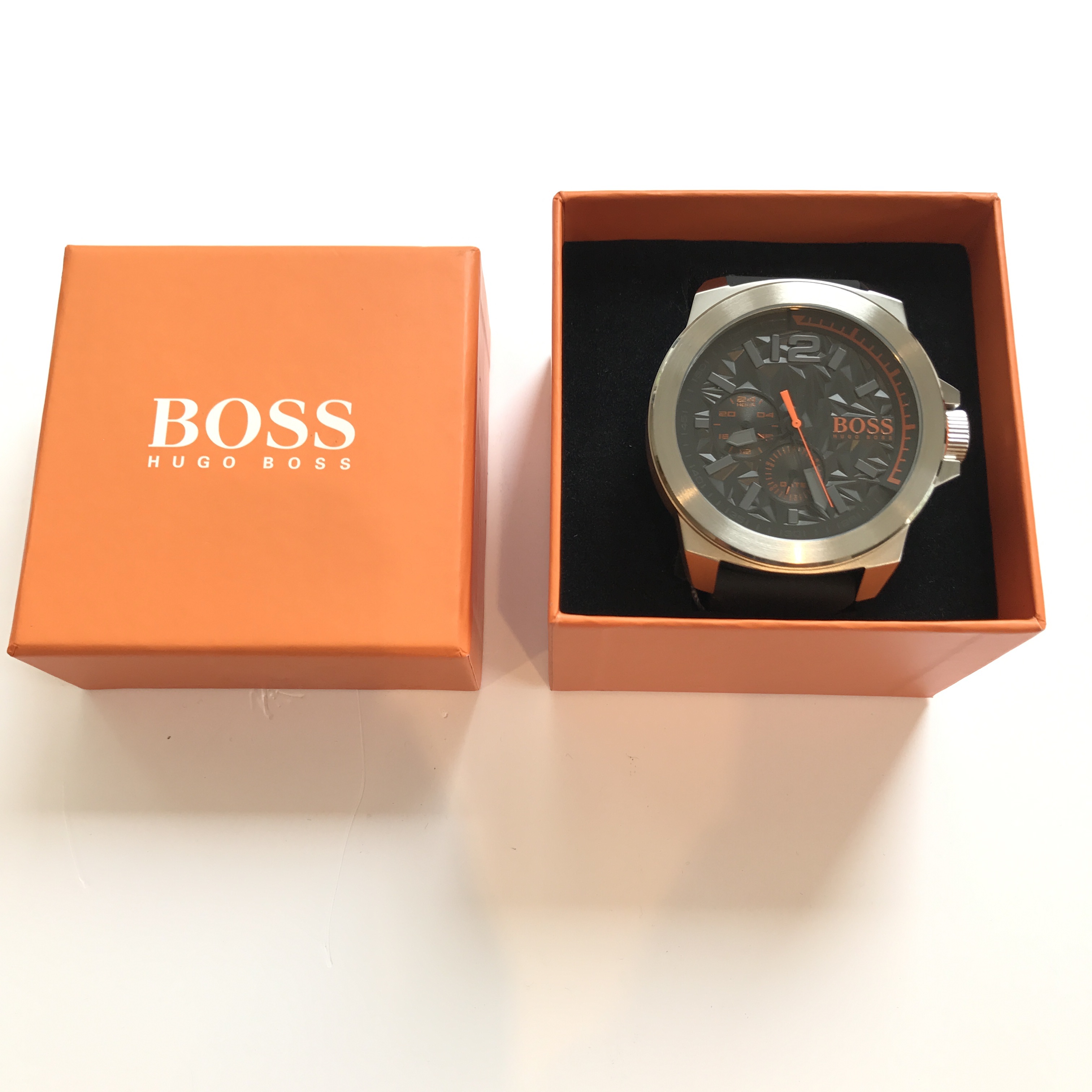 Dan fantoom ik klaag Men's Hugo Boss Orange Watch – GiveFundraising